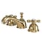 Kingston Brass KS3962AX 8" Widespread Bathroom Faucet, Polished Brass KS3962AX - alternate 1
